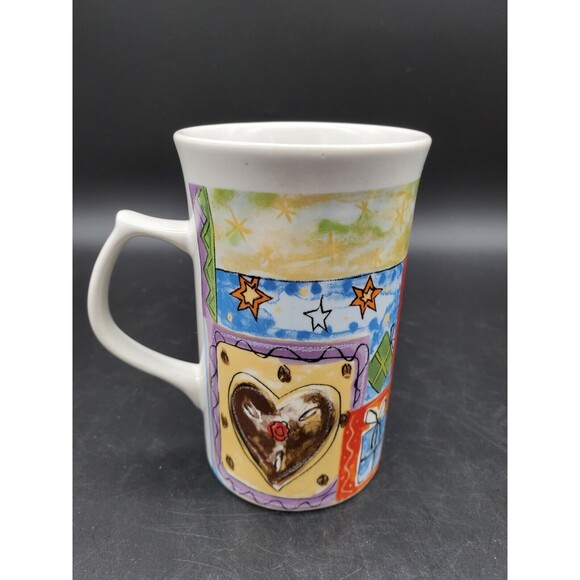 ROYAL NORFOLK CHRISTMAS MUG Various Scenes Xmas Coffee Cup Winter Colorful - Picture 3 of 12